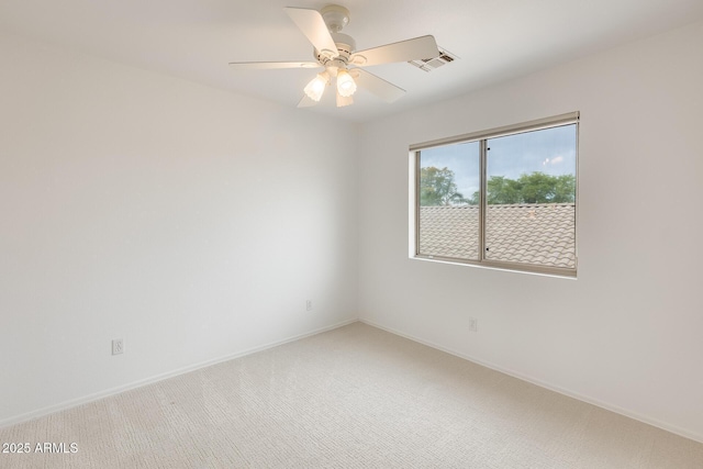 4041 W Hackamore Dr, Phoenix, AZ 85083 - carpeted spare room featuring ceiling fan and baseboards
