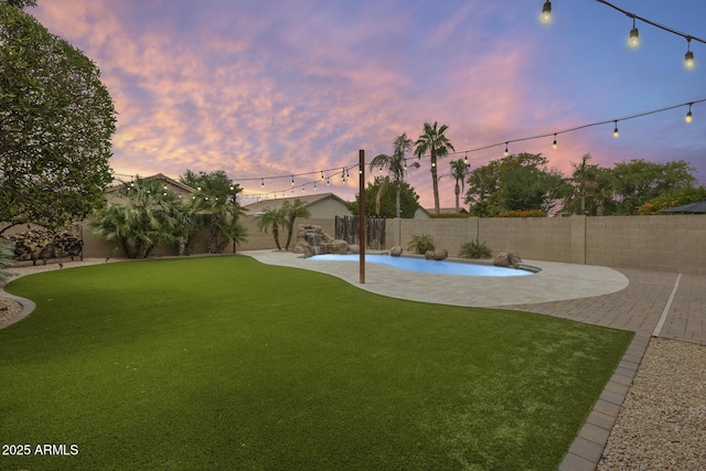 4041 W Hackamore Dr, Phoenix, AZ 85083 - view of yard featuring a patio