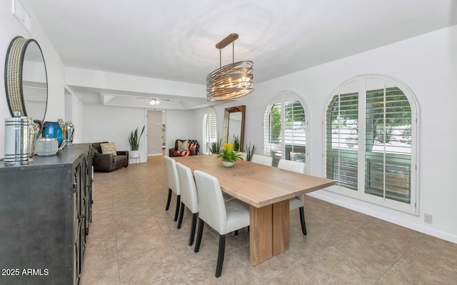12682 N 80th Pl, Scottsdale, AZ 85260 - dining space featuring light tile patterned flooring