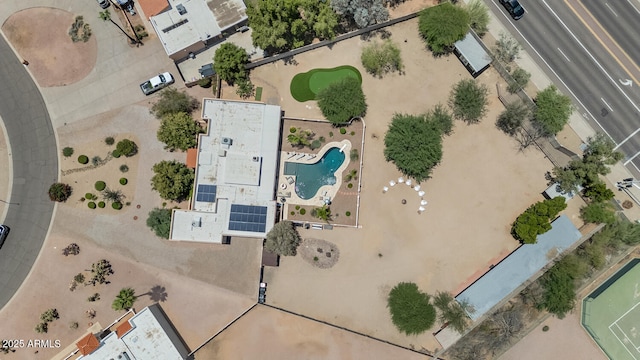 12682 N 80th Pl, Scottsdale, AZ 85260 - aerial view of a pool area