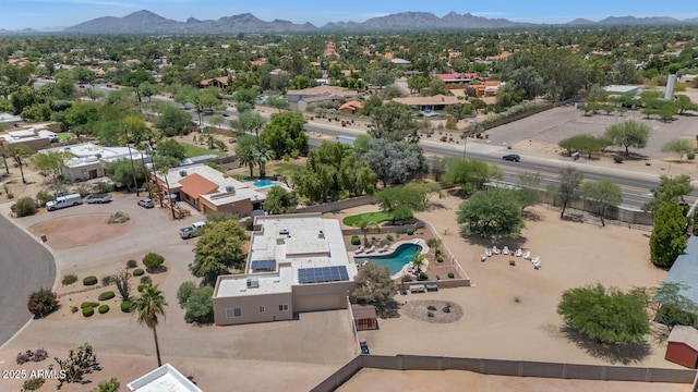 12682 N 80th Pl, Scottsdale, AZ 85260 - drone / aerial view of mountains and a pool