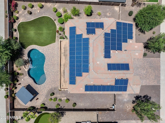 18207 W Sells Dr, Goodyear, AZ 85395 - drone / aerial view of a pool