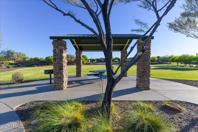 18207 W Sells Dr, Goodyear, AZ 85395 - view of property's community with a yard and a gazebo