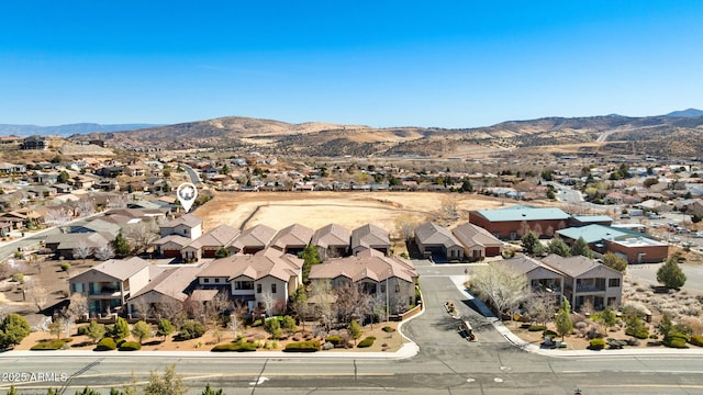 1899 Kensington Ct, Prescott, AZ 86301 - drone / aerial view with a residential view and a mountain view