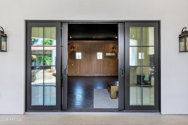 2339 E Virgo Pl, Chandler, AZ 85249 - entryway with wooden walls