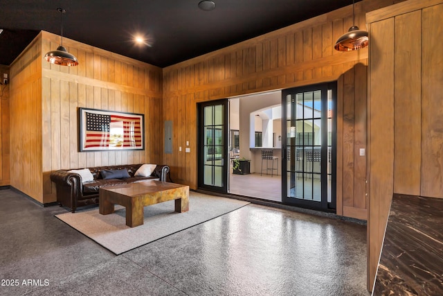 2339 E Virgo Pl, Chandler, AZ 85249 - building lobby featuring wood walls and electric panel