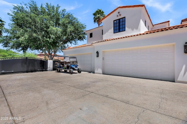 2339 E Virgo Pl, Chandler, AZ 85249 - view of front facade featuring stucco siding, concrete driveway, and a tiled roof