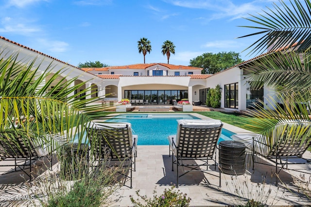 2339 E Virgo Pl, Chandler, AZ 85249 - outdoor pool with a patio area