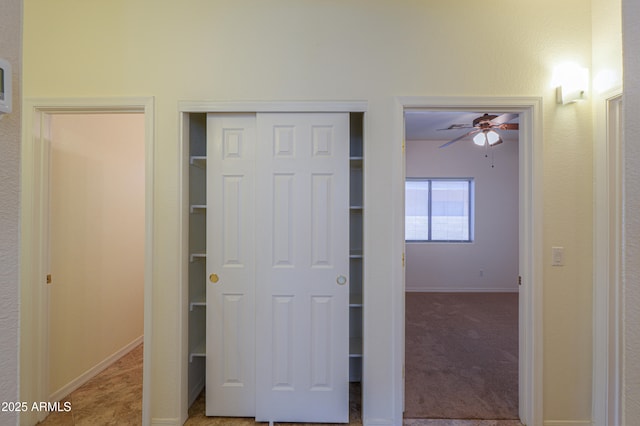 view of closet