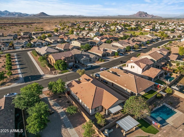2903 E Quenton St, Mesa, AZ 85213 - aerial view of residential area featuring a mountainous background
