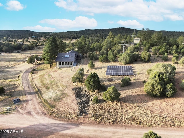 5408 Corda Ln, Show Low, AZ 85901 - birds eye view of property with a forest view