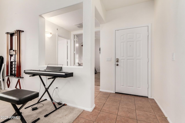 654 E Taylor Trl, San Tan Valley, AZ 85143 - entrance foyer featuring baseboards and light tile patterned floors