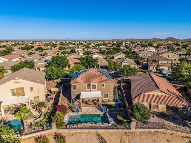 654 E Taylor Trl, San Tan Valley, AZ 85143 - aerial view of residential area featuring mountains