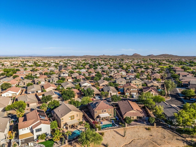 654 E Taylor Trl, San Tan Valley, AZ 85143 - aerial perspective of suburban area with mountains