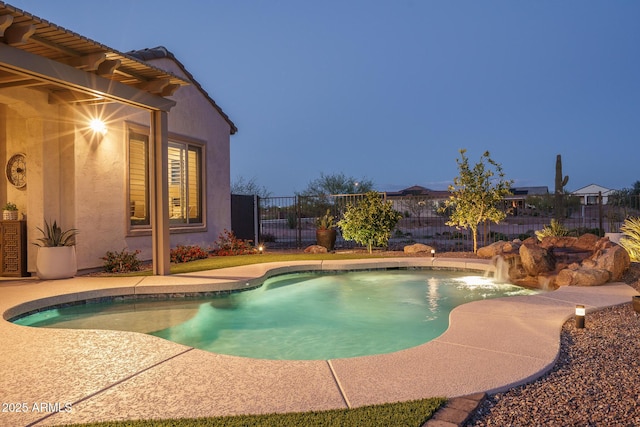 26673 W Ponderosa Ln, Buckeye, AZ 85396 - view of pool featuring fence and a fenced in pool