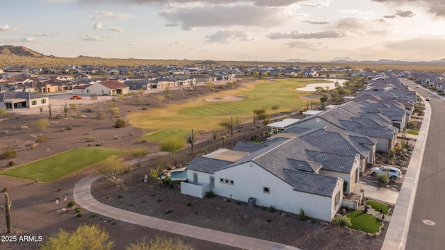26673 W Ponderosa Ln, Buckeye, AZ 85396 - drone / aerial view featuring golf course view and a residential view
