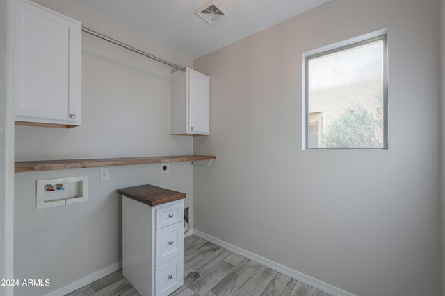 interior space featuring light hardwood / wood-style flooring