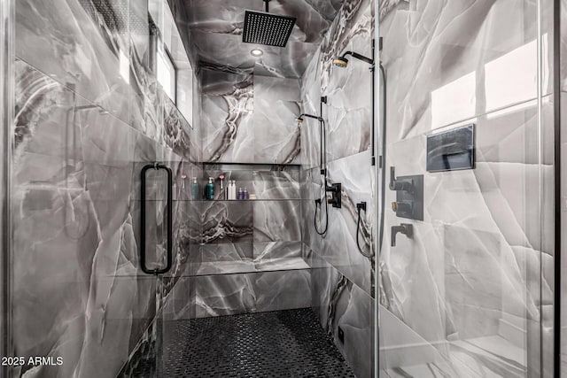 7851 N Central Ave, Phoenix, AZ 85020 - full bath featuring a marble finish shower