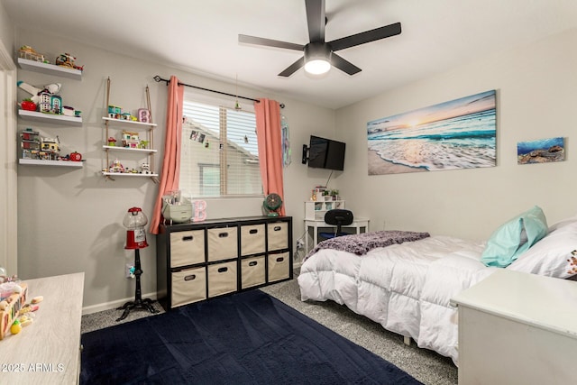 7858 W Fetlock Trl, Peoria, AZ 85383 - bedroom with carpet flooring and ceiling fan