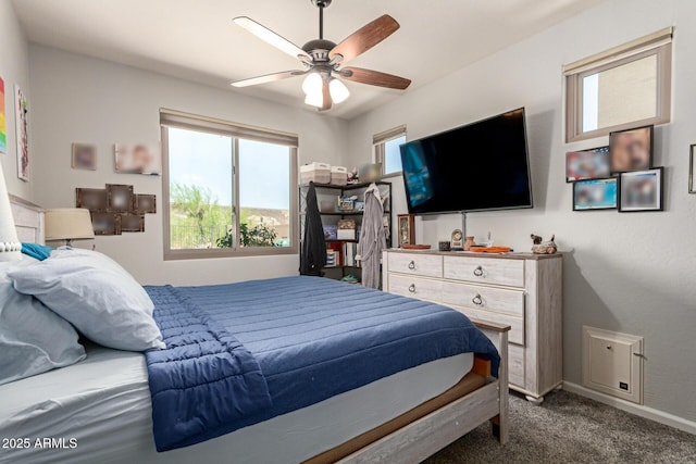 7858 W Fetlock Trl, Peoria, AZ 85383 - bedroom featuring carpet and ceiling fan