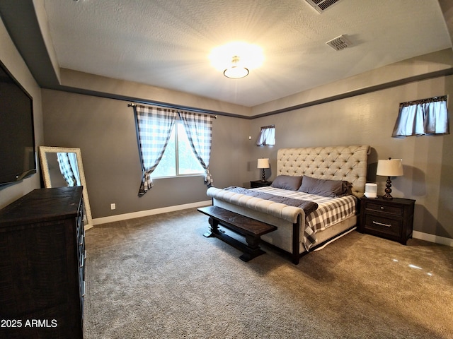 9187 W Parkside Ln, Peoria, AZ 85383 - carpeted bedroom featuring baseboards and a textured ceiling
