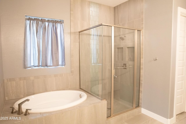 9187 W Parkside Ln, Peoria, AZ 85383 - full bathroom with a stall shower and a bath