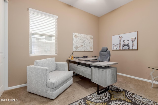 20556 W Point Ridge Rd, Buckeye, AZ 85396 - carpeted home office with baseboards