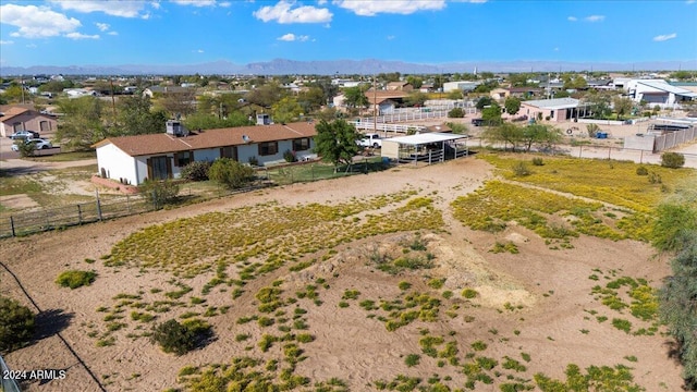 drone / aerial view featuring a residential view