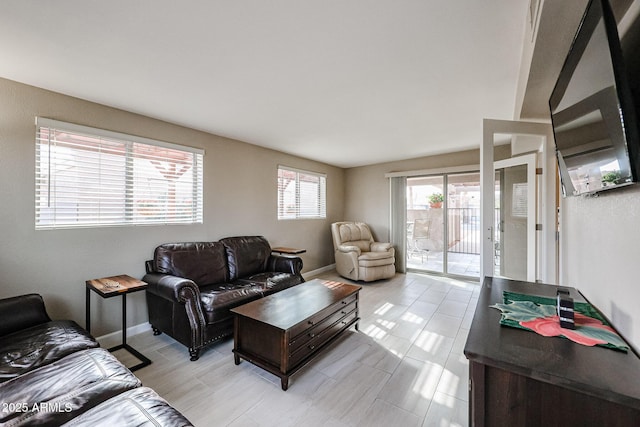 view of living room