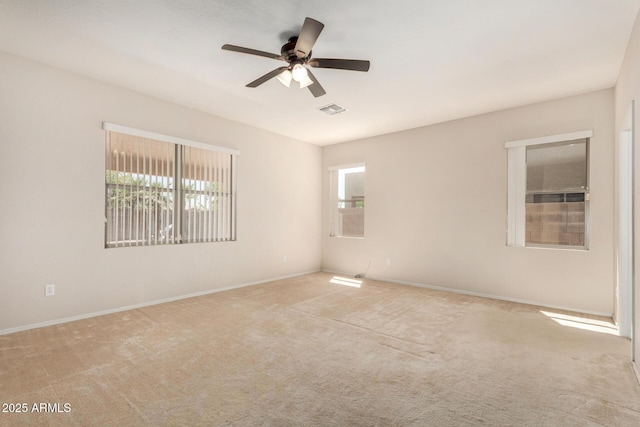 11511 E Renata Ave, Mesa, AZ 85212 - carpeted empty room with ceiling fan and baseboards