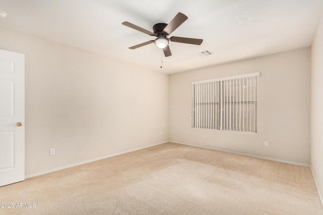 11511 E Renata Ave, Mesa, AZ 85212 - empty room with carpet, a ceiling fan, and baseboards