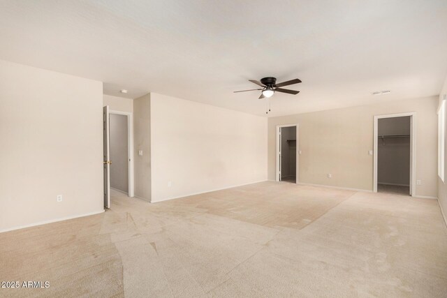 11511 E Renata Ave, Mesa, AZ 85212 - unfurnished room featuring ceiling fan, light colored carpet, and baseboards