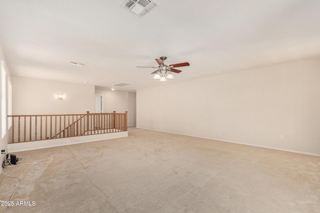 11511 E Renata Ave, Mesa, AZ 85212 - empty room featuring ceiling fan and light colored carpet