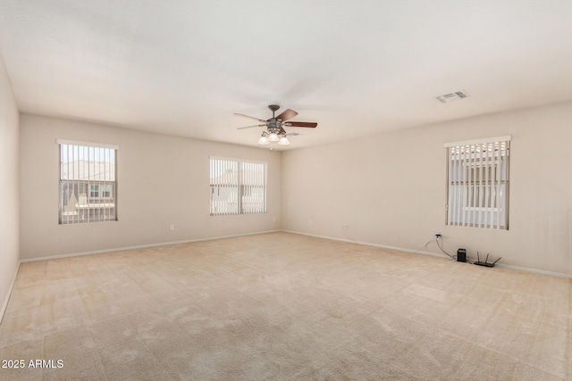 11511 E Renata Ave, Mesa, AZ 85212 - carpeted spare room featuring a ceiling fan and baseboards