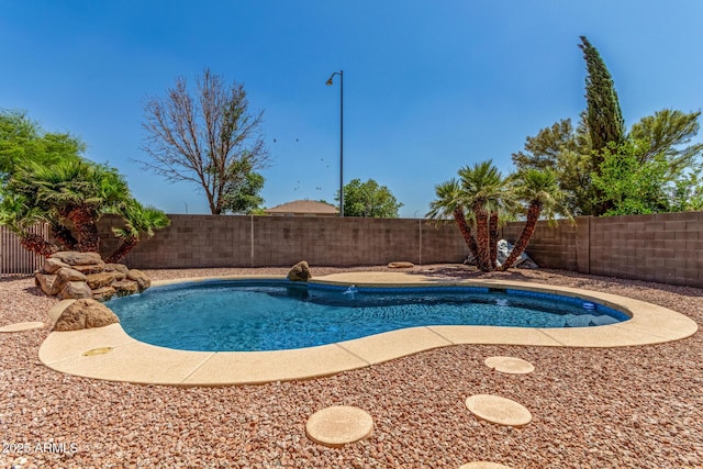 11511 E Renata Ave, Mesa, AZ 85212 - view of swimming pool with a fenced backyard