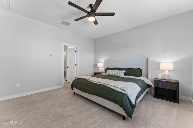27510 N 30th Ln, Phoenix, AZ 85083 - carpeted bedroom featuring baseboards and a ceiling fan