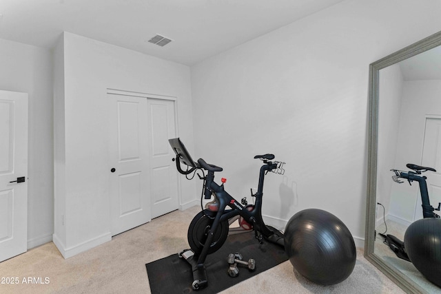 27510 N 30th Ln, Phoenix, AZ 85083 - exercise area with light carpet and baseboards