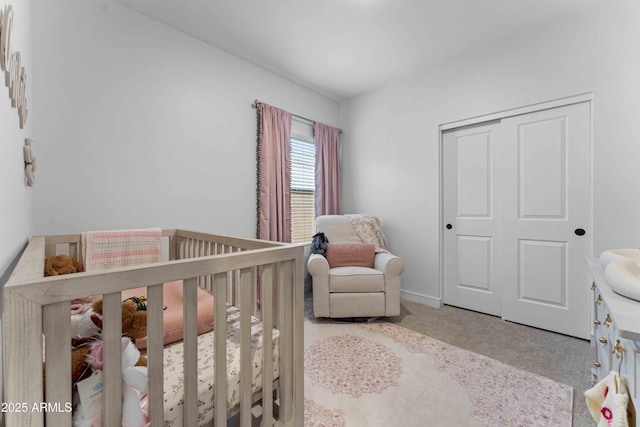 27510 N 30th Ln, Phoenix, AZ 85083 - carpeted bedroom with a crib and a closet