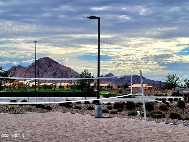 view of mountain feature