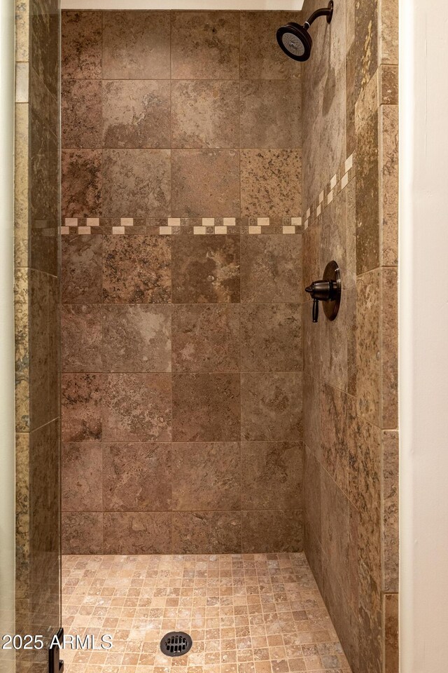 1734 E Mossy Oak Ct Unit 2, Flagstaff, AZ 86005 - bathroom featuring a tile shower