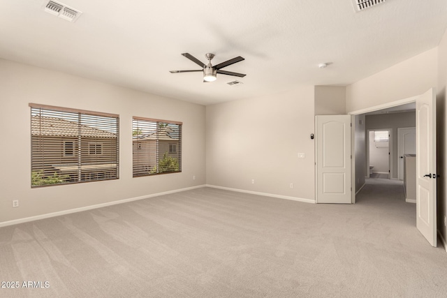 17419 W Elaine Dr, Goodyear, AZ 85338 - empty room with a ceiling fan and light colored carpet