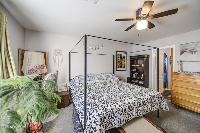 23993 N Desert Dr, Florence, AZ 85132 - bedroom with carpet flooring and ceiling fan