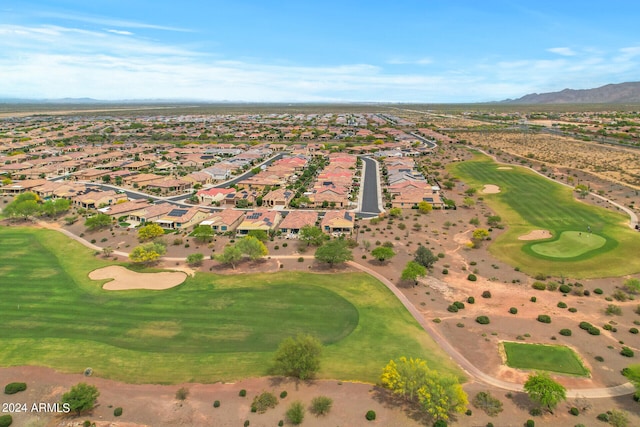 view of aerial view