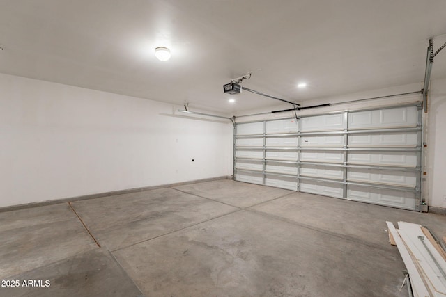 694 W Desert Seasons Dr, San Tan Valley, AZ 85143 - garage with a garage door opener and baseboards