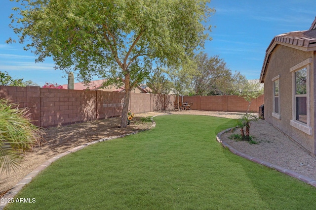 18590 W Vogel Ave, Goodyear, AZ 85338 - view of yard featuring a fenced backyard