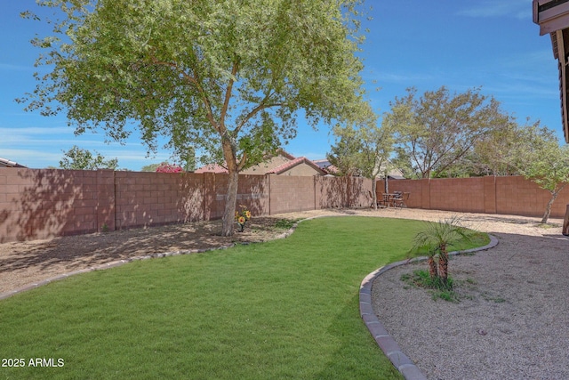 18590 W Vogel Ave, Goodyear, AZ 85338 - view of yard with a patio and a fenced backyard