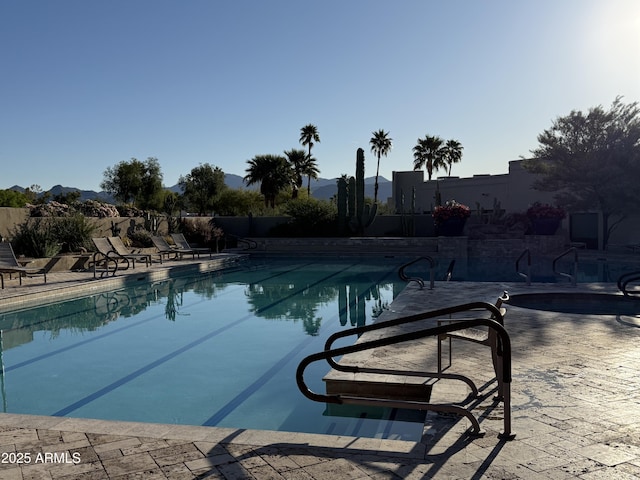 18738 E Buckskin Dr, Rio Verde, AZ 85263 - community pool with a patio and fence