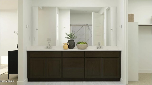 11946 W Calle De Pompas, Peoria, AZ 85383 - full bath with double vanity and baseboards
