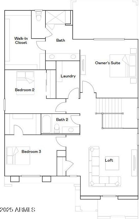 11946 W Calle De Pompas, Peoria, AZ 85383 - floor plan / room layout