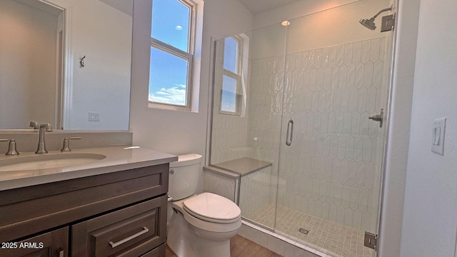16777 W Sheila Ln, Goodyear, AZ 85395 - bathroom with a stall shower and vanity